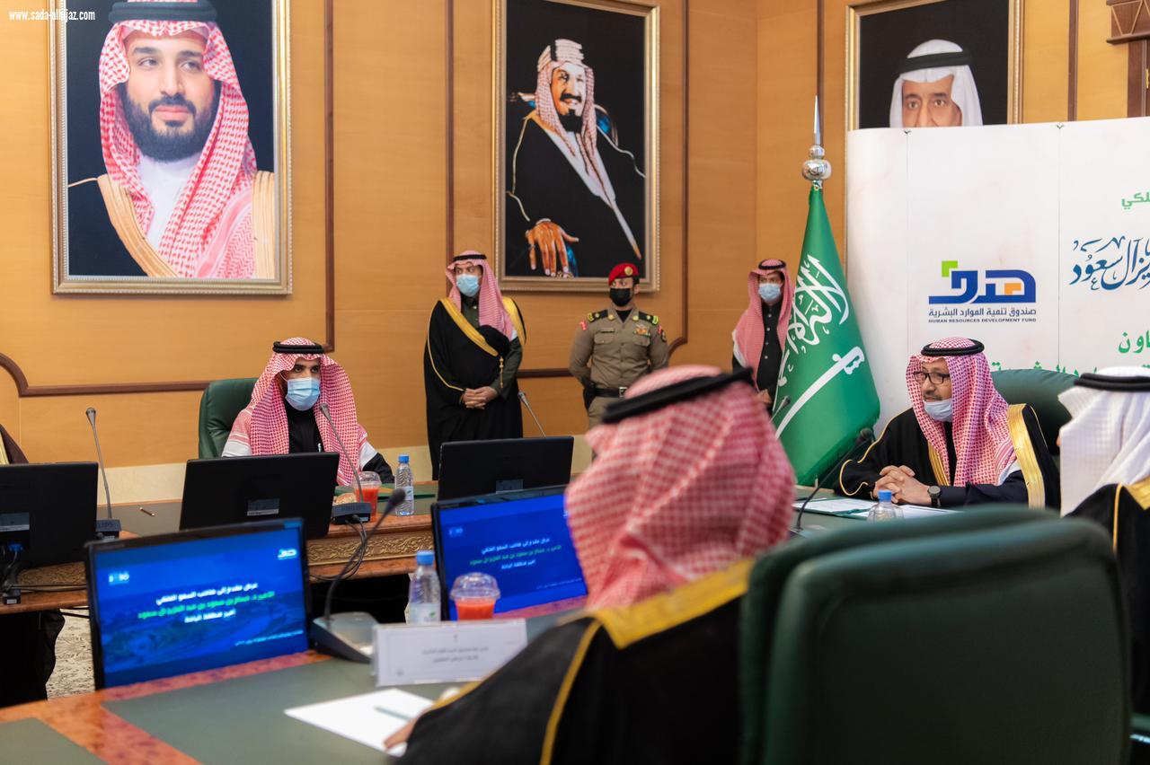 أمير الباحة يرعى توقيع اتفاقية تعاون بين جامعة الباحة وهدف لتطوير مهارات الخريجين وزيادة نسب توظيفهم في القطاع الخاص