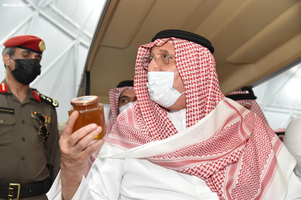 سمو أمير منطقة جازان يدشن فعاليات  مهرجان عسل جازان  السادس