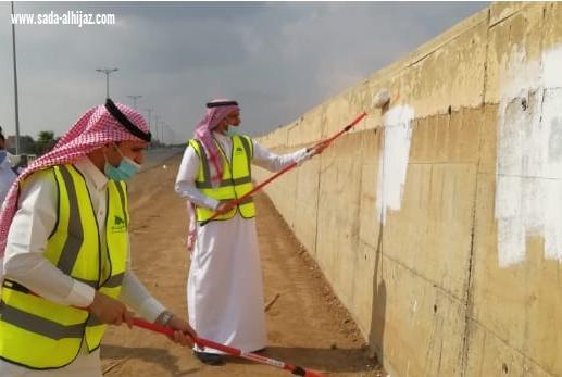 غرس 200 شتلة ومعالجة التشوهات البصرية برعاية التركي بلدية مركز القفل تطلق عدة مبادرات وأنشطة تزامناً مع اليوم العالمي للتطوع 2020م