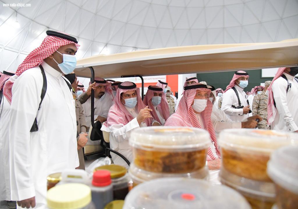 سمو أمير منطقة جازان يدشن فعاليات  مهرجان عسل جازان  السادس