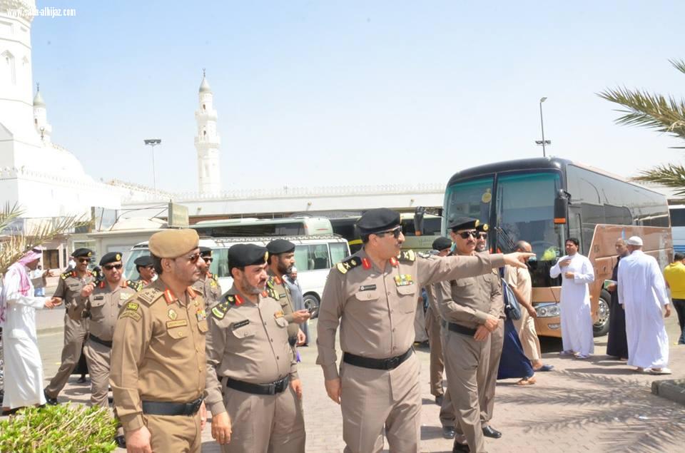 مدير شرطة المدينة يقوم بجولة للوقوف على الاستعدادات الأمنية والتنظيمية الجارية لاستقبال شهر رمضان المبارك