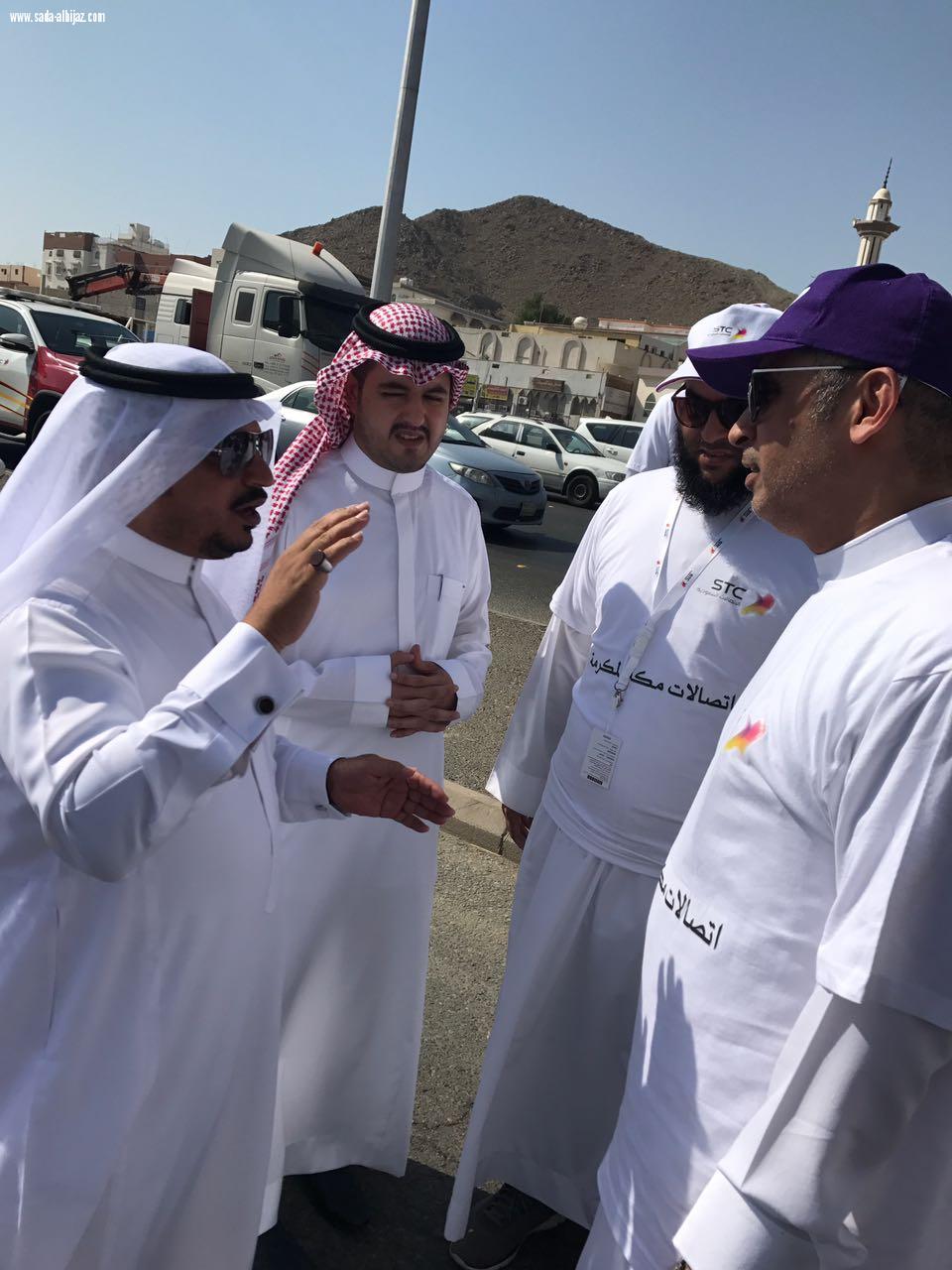 إنطلاق أعمال الفريق التطوعي بإتصالات منطقة مكة بمشاركة امانة العاصمة المقدسة 