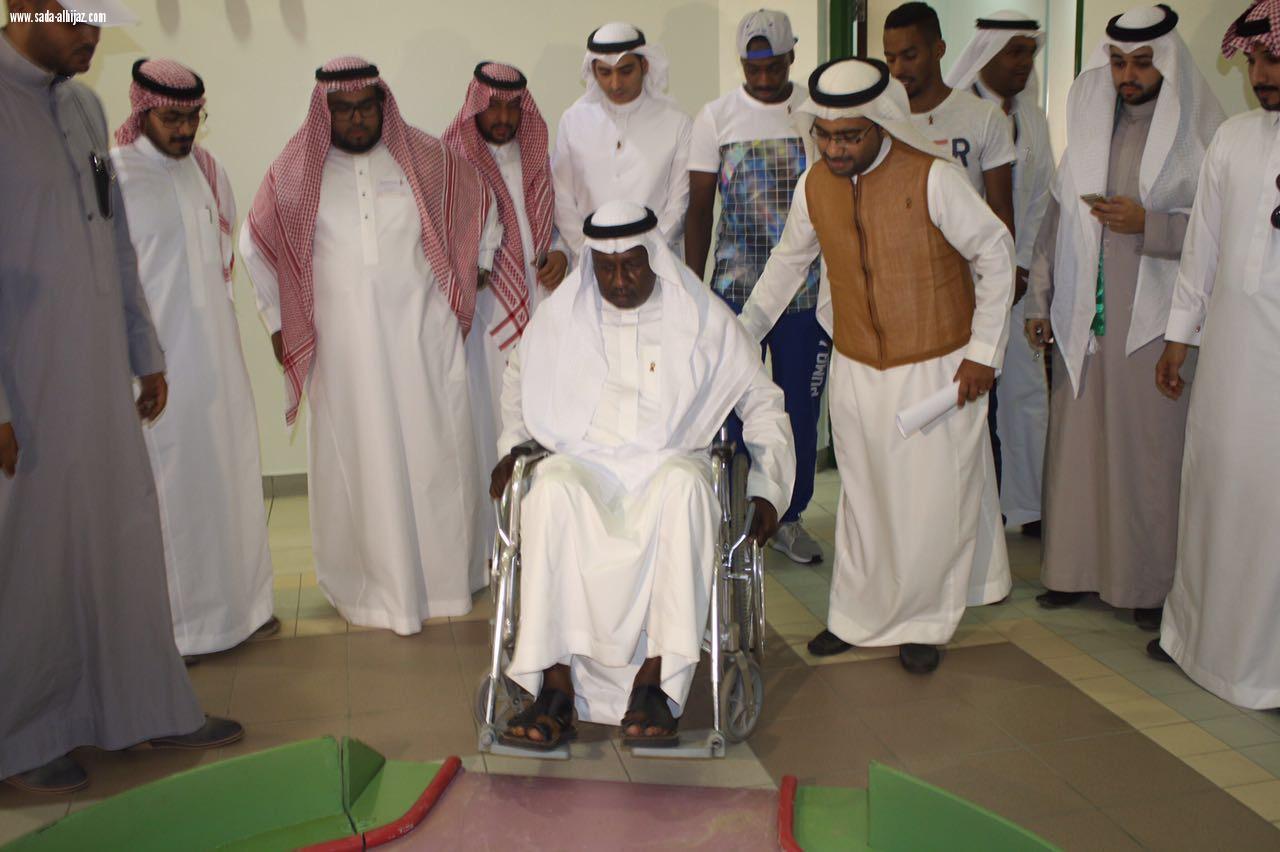 ماجد عبدالله يحتفل مع جمعية الأطفال المعوقين بمركز مكة باليوم الوطني٨٧