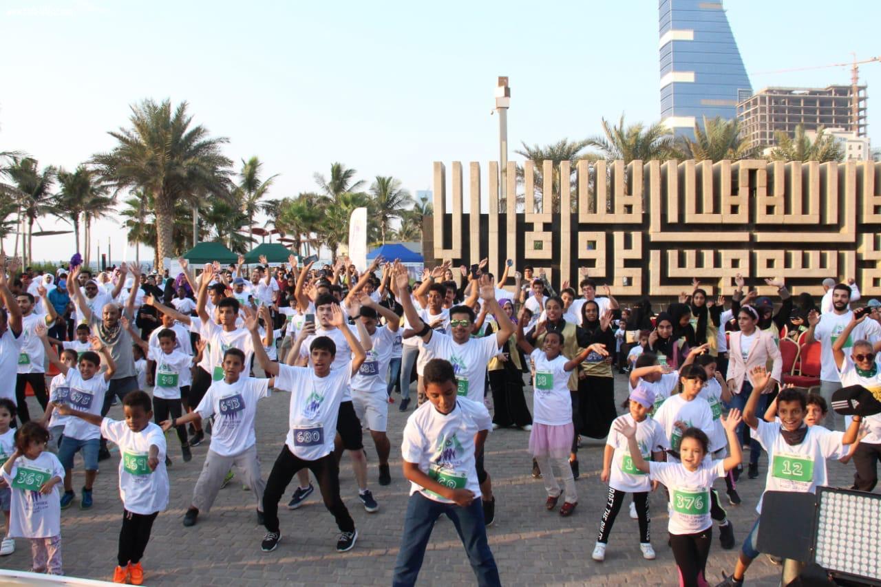 الجمعية السعودية للروماتيزم بجدة تُقيم ماراثون الجري المفتوح 