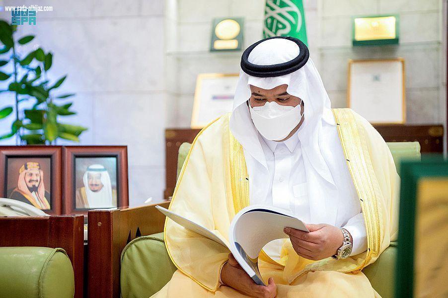 *أمير منطقة الرياض بالنيابة يستقبل مدير فرع الرئاسة العامة لهيئة الأمر بالمعروف والنهي عن المنكر*