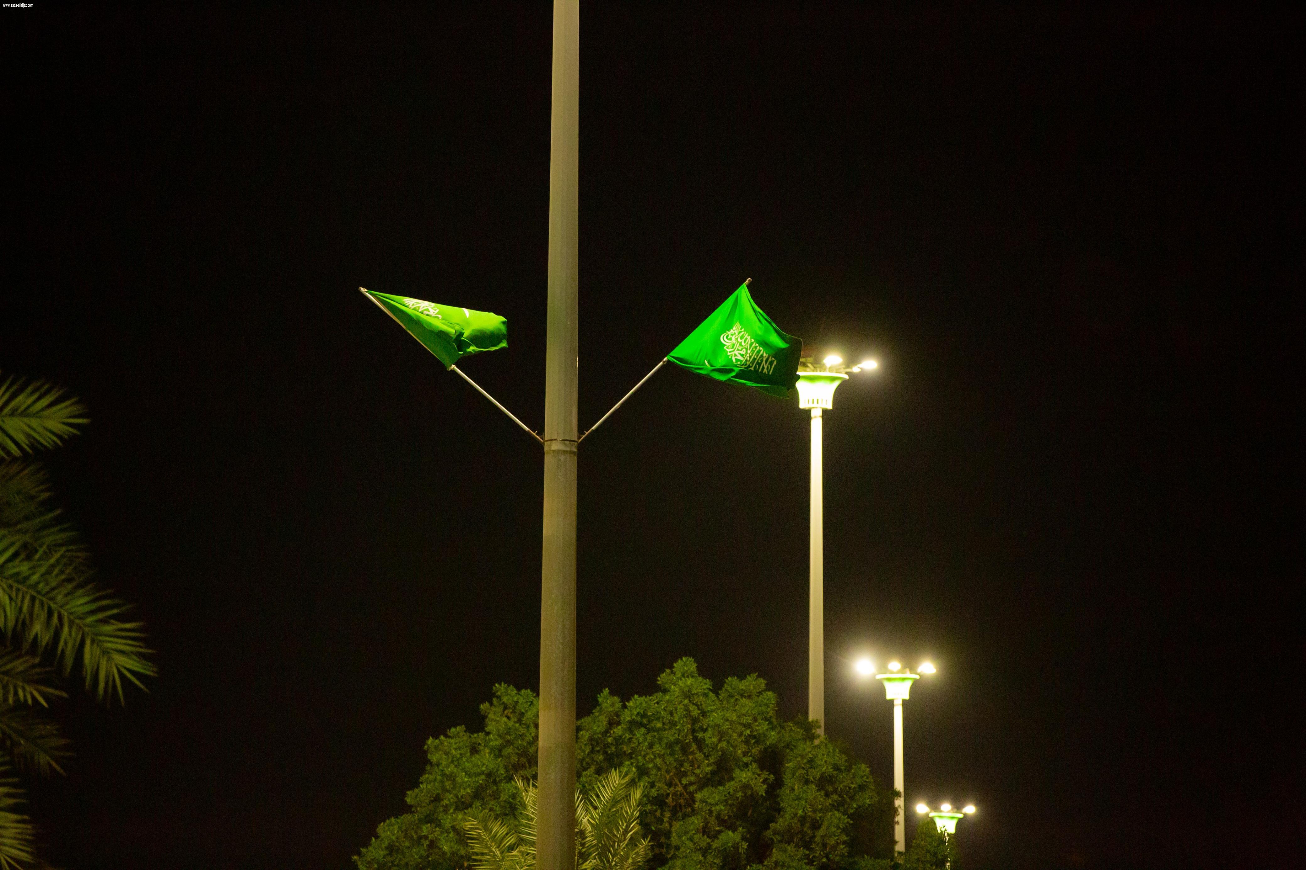 تبوك تتوشح بـ8000 آلاف علم وتحتفي بالوطن بأكثر من 50 فعالية متنوعة