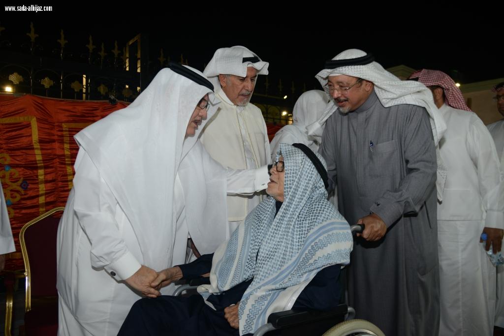 الأمير أحمد بن عبدالعزيز يواسي أسرتي الرضوان والبصنوي في سلمى