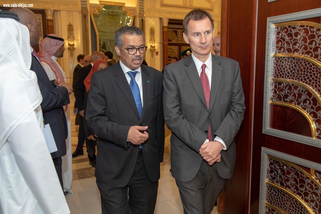 نقل تحيات خادم الحرمين الشريفين للمشاركين في القمة الوزارية الرابعة لسلامة المرضى وزير الصحة يعلن إطلاق تطبيق الاستشارات الطبية للتواصل المرئي