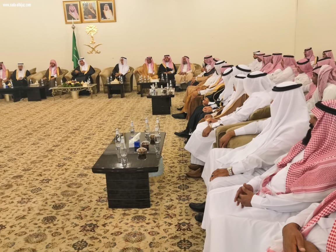 بعد مباشرة مهامه محافظا للعلا القحطاني يقيم حفل استقبال لأهالي المحافظة،ومسؤوليها