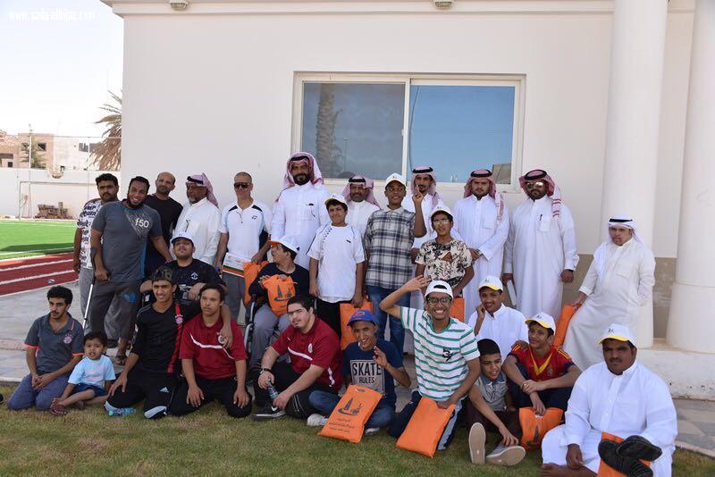 مدرسة الإمام عاصم في ضيافة نادي الجوف