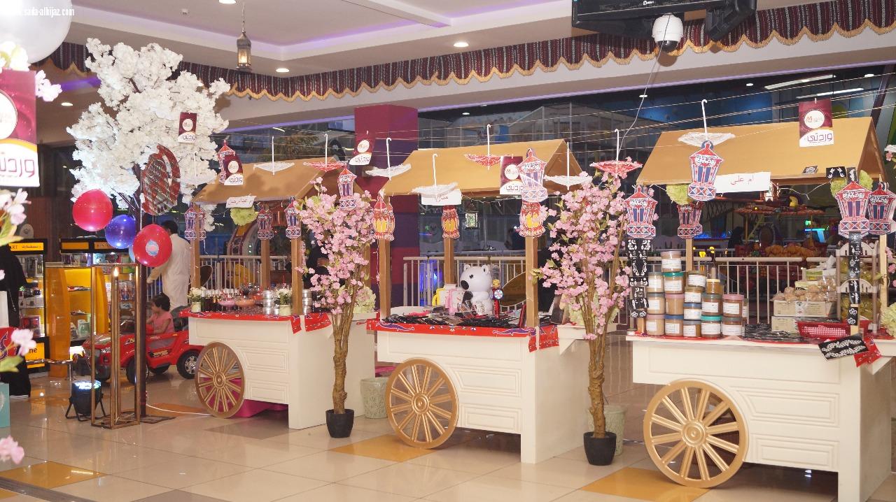 افتتاح معرض ليالي الخير الاول بالراشد مول للاسر المنتجة