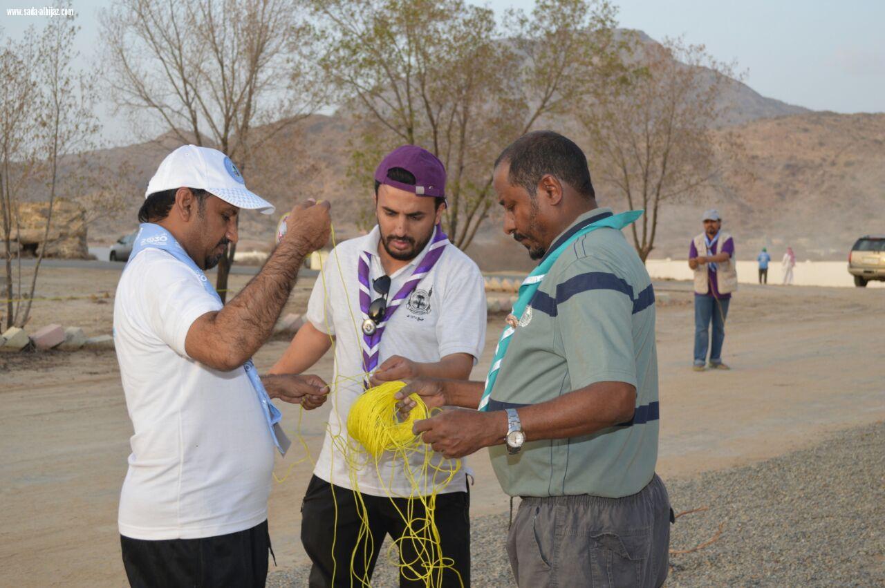 كشافة محايل تستقبل أول متدرب  و غدا  انطلاق التأسيسية 