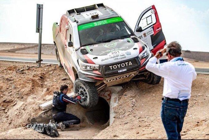 المرحلة الثالثة لرالي العلا نيوم تدخل منعطفا ساخنا من الإثارة بانسحاب القاسمي وتصدر بن سعيدان