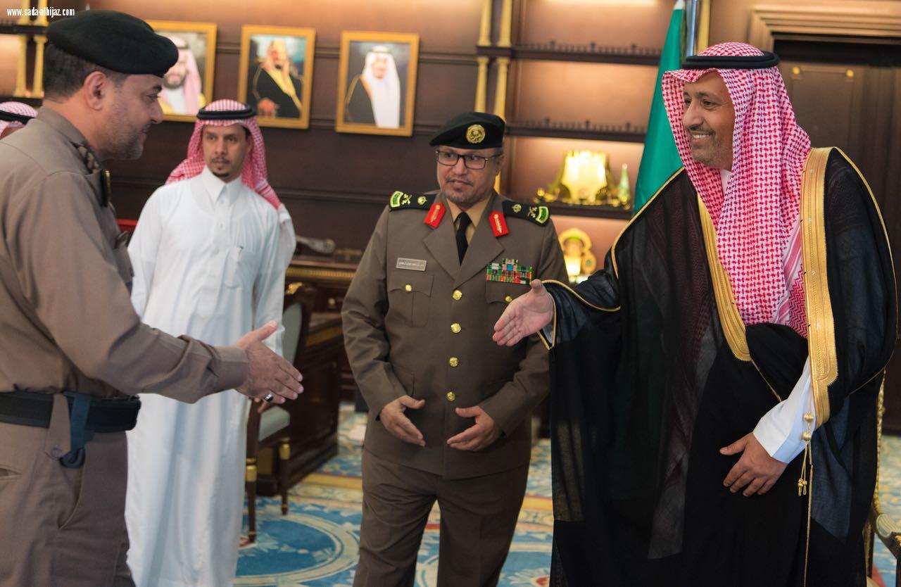 أمير الباحة يتسلم التقرير السنوي الأمني للجهات الأمنية بالمنطقة