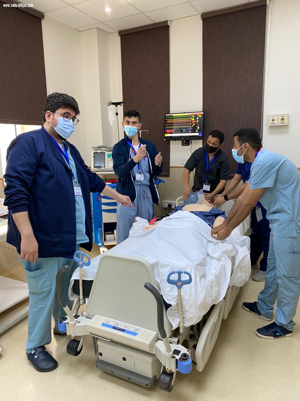 مستشفى الملك  فهد بجدة ينظم دورة محاكاة التخدير الواعي وتسكين الالم الاولى من نوعها 