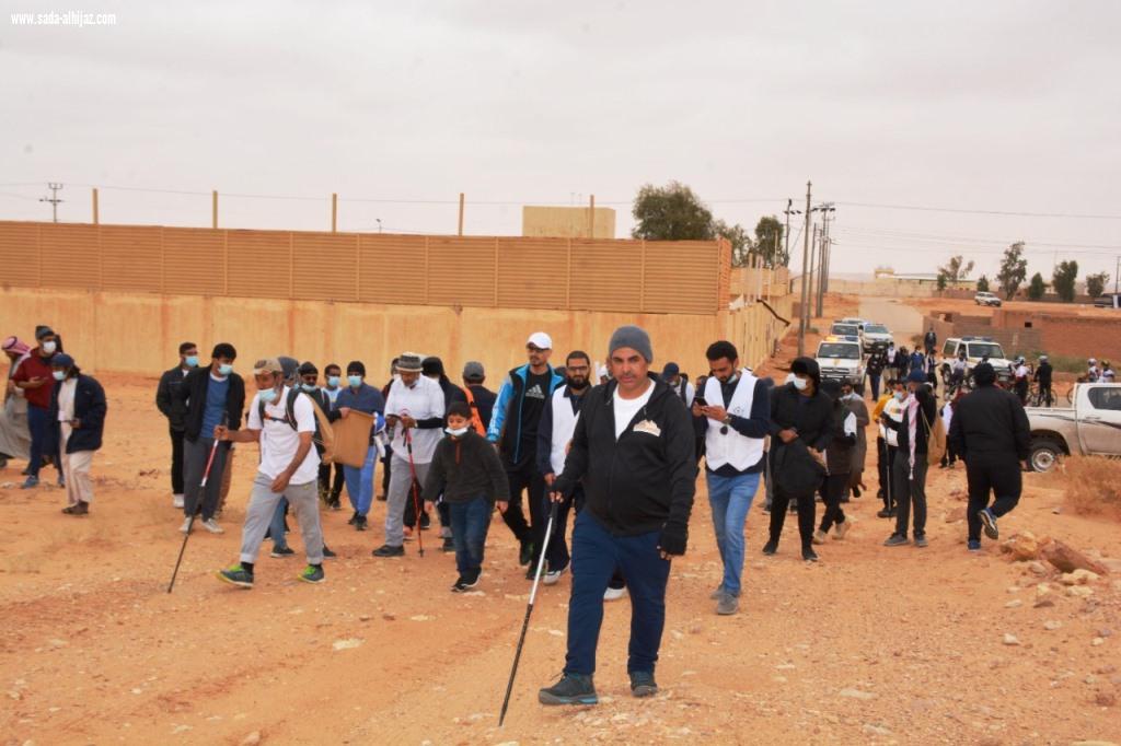 مجلس التنمية السياحية بالجوف ينظم هايكنج الشويحطية