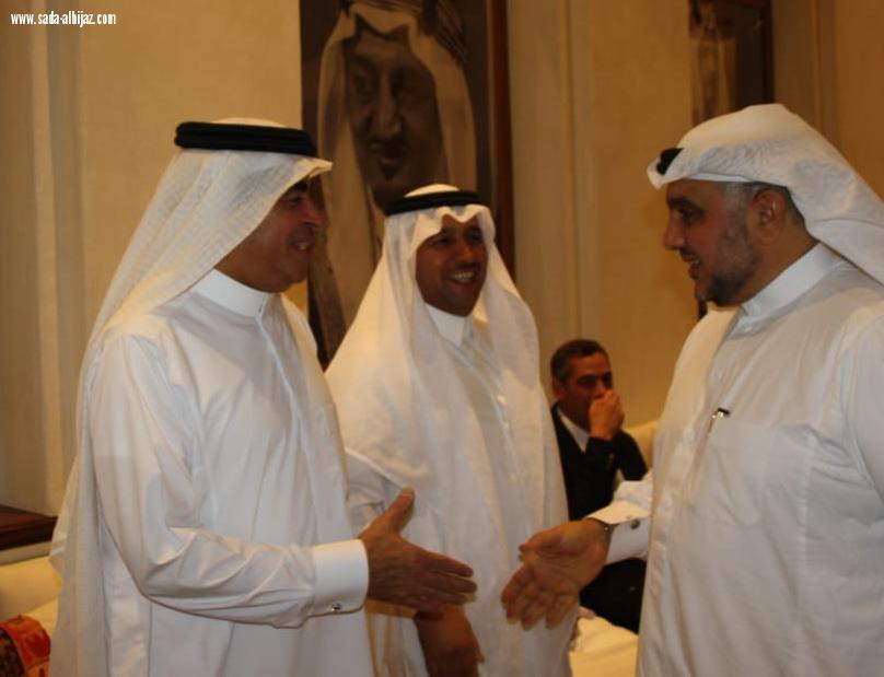 ديوانية جدة ترفع اتهاني لخادم الحرمين وسمو ولي عهده بالعيد السعيد