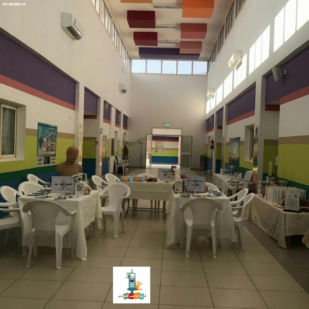 فريق أنا صحي التطوعي بمكة يقيم ورشة عمل الاسعافات بروضة النجاح في الشرائع 