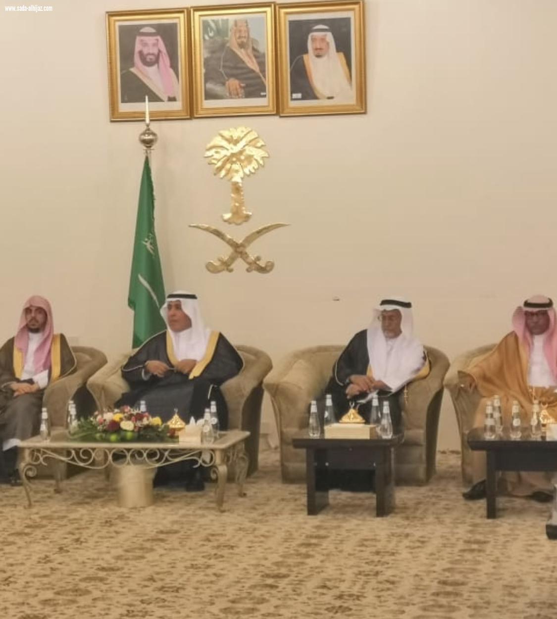 بعد مباشرة مهامه محافظا للعلا القحطاني يقيم حفل استقبال لأهالي المحافظة،ومسؤوليها