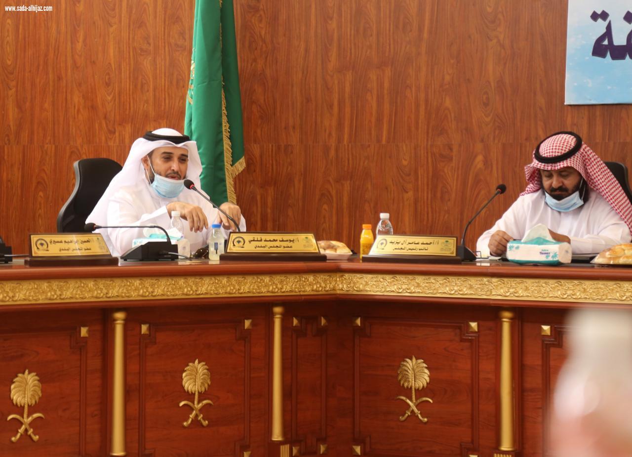 المجلس البلدي بمركز بحر أبو سكينة يعقد جلسته الاعتيادية بحضور نخبة من الشباب والشابات 