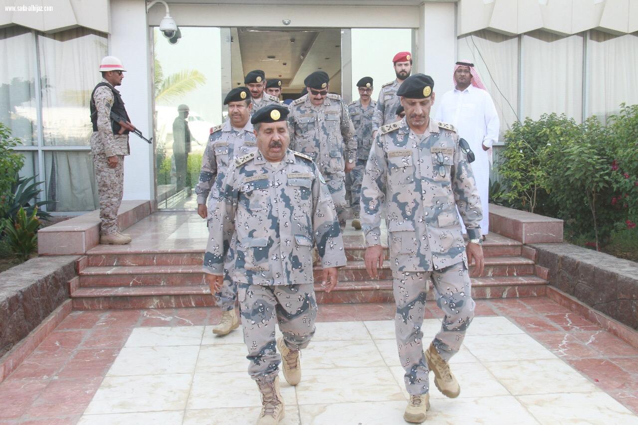 مدير عام حرس الحدود ينقل تعازي القيادة في شهيد الواجب الحكمي 