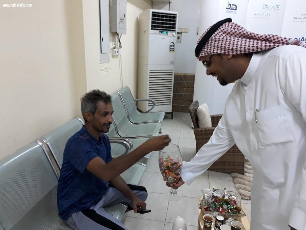 المكتب الرئيسي للضمان الاجتماعي بمنطقة جازان يقيم حفل معايدة