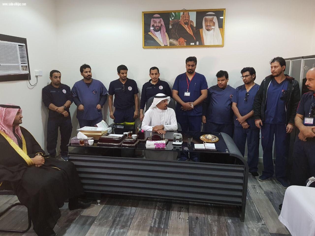 بتوجيهات معالي رئيس الهيئة إفتتاح مركز إسعاف شجوى بمنطقة المدينة المنورة