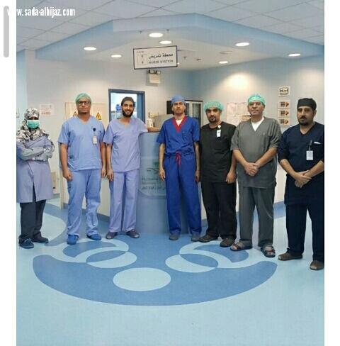 إجراء أول عملية مناظيرللجيوب الأنفية بمستشفى احد رفيده بنجاح
