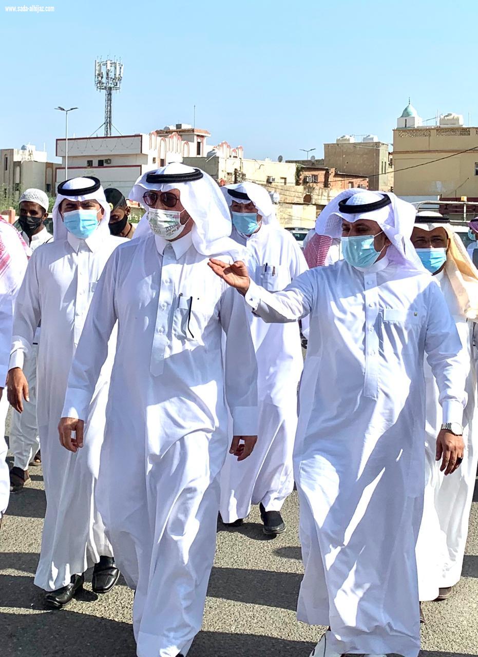 محافظ أبوعريش يدشن مبادرة  معالجة مظاهر التشوه البصري  بالمحافظة