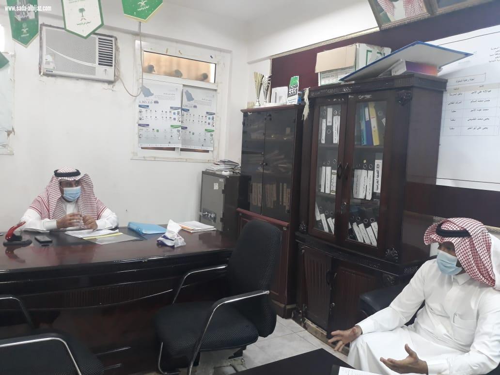 الجباري يزور مدرسة الطاهرية الابتدائية