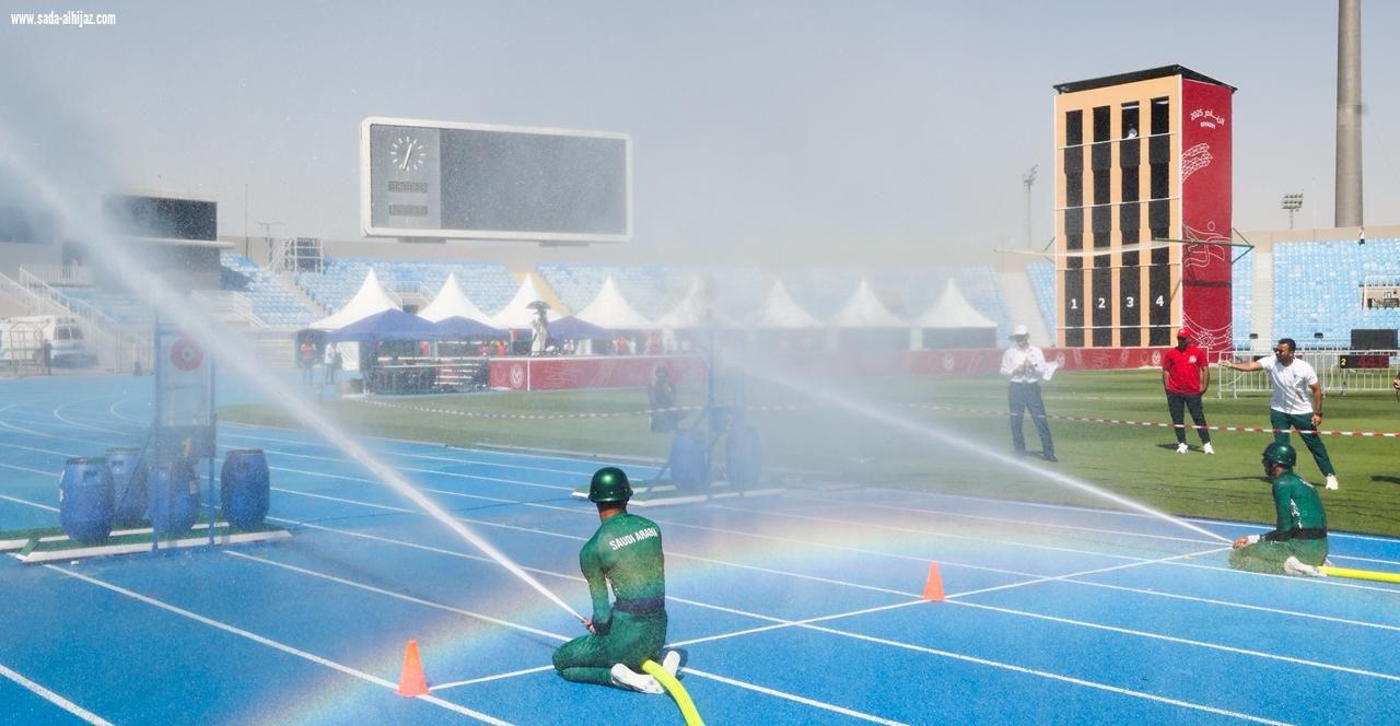 بطولة العالم لرياضة الإطفاء والإنقاذ .. اختتام منافسات سباق المكافحة لفئتي الرجال والسيدات