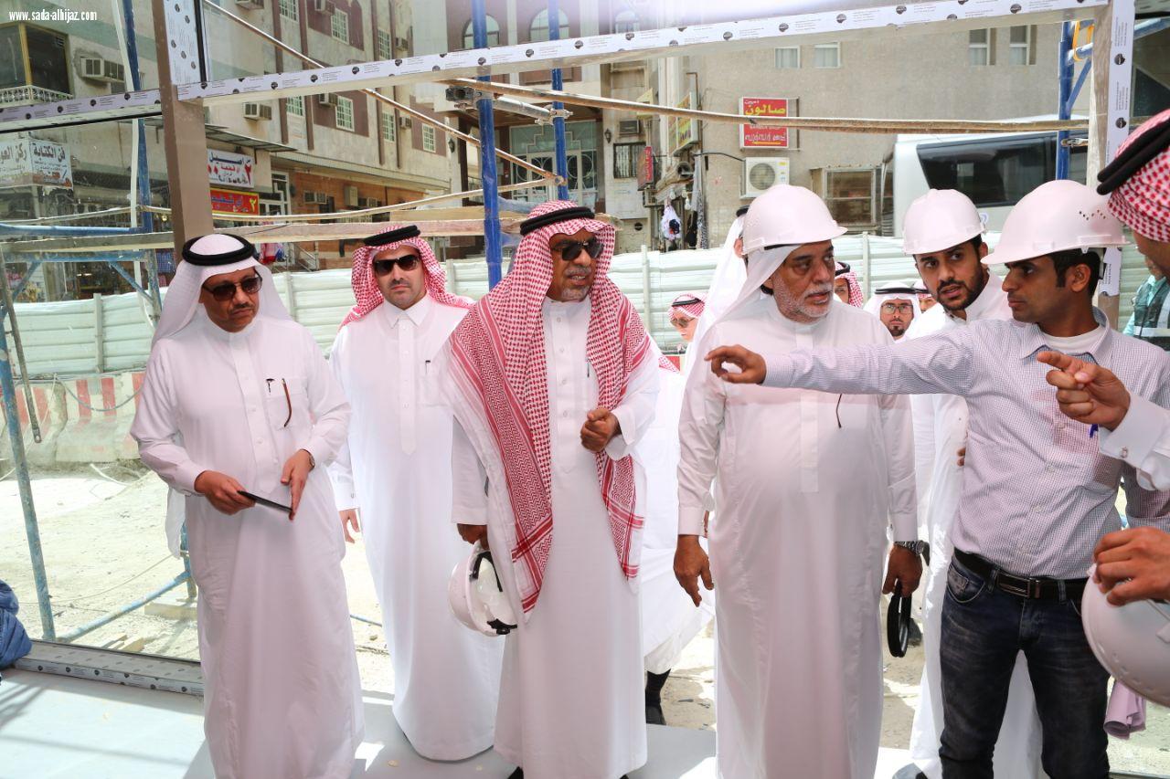 أمين العاصمة المقدسة يتفقد الحدائق العامة والمواقف الذكية