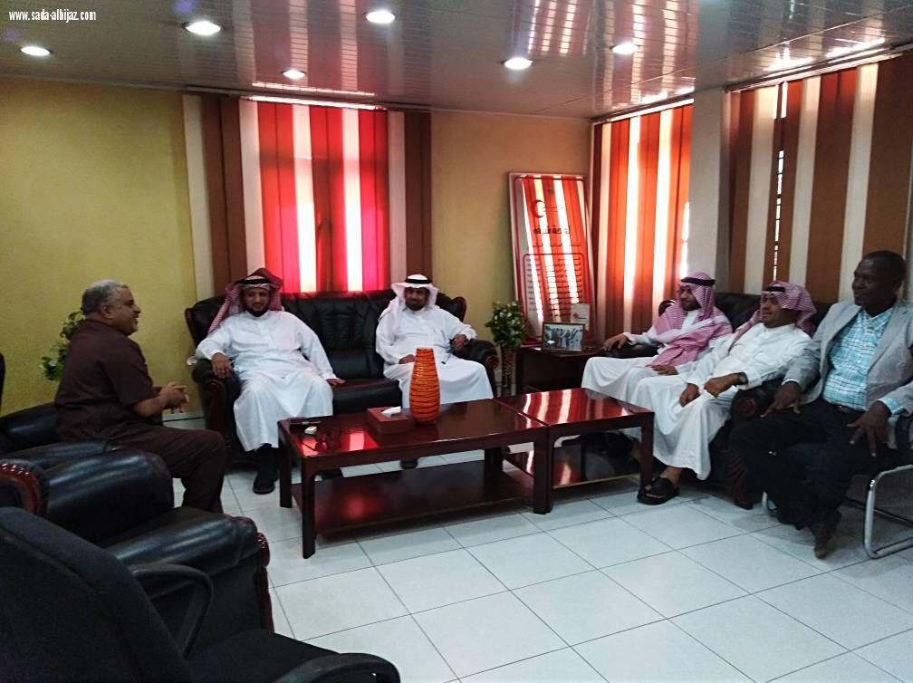 هيئة الهلال الاحمر السعودي يقوم بزيارة تفقدية للمشاريع القائمة بجمهورية السودان 