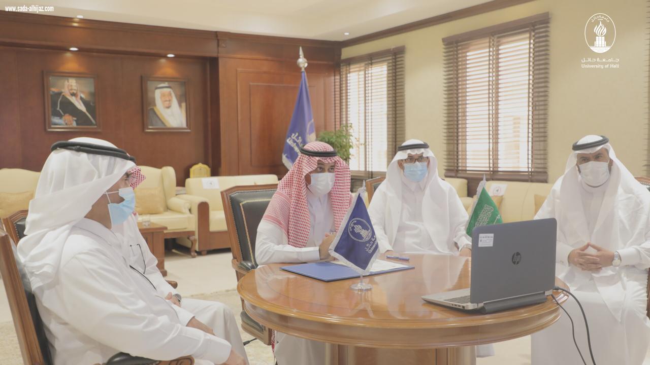 توقيع اتفاقية تعاون بين جامعتي حائل وتبوك
