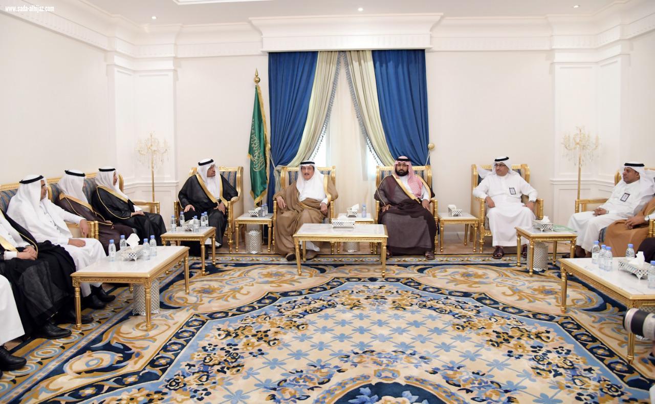 سمو أمير جازان يستقبل وزير التعليم 
