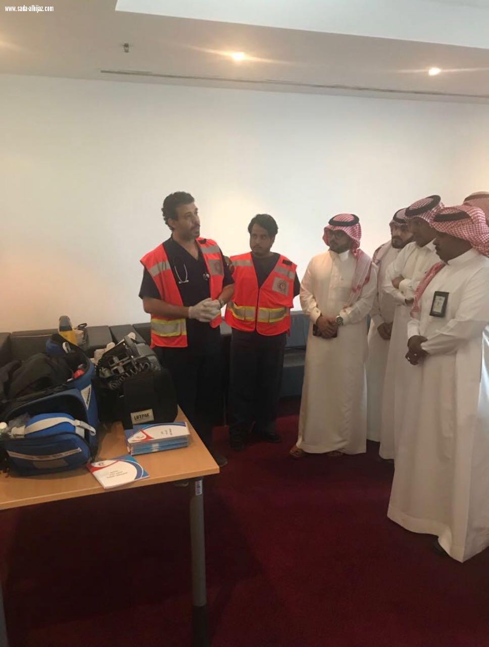 ضمن مبادرات كيف نكون قدوة الهلال الأحمر وامانة جدة ينظمان محاضرة كيفية التعامل مع الحالات الطارئة في الدقائق الأولى  