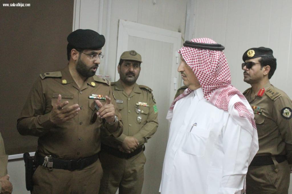 الرويس يتفقد خدمات الاتصالات وتقنية المعلومات بأمن البهيتة