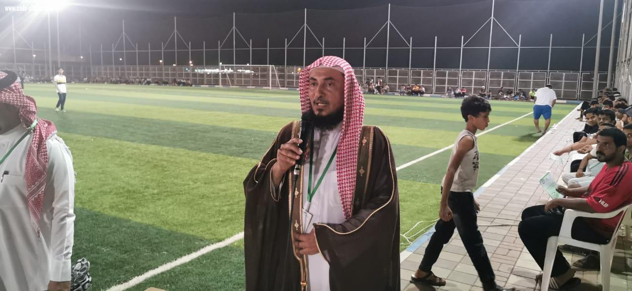 العواف محافظ محافظة الطوال المكلف يرعى نهائي دورة الحد الجنوبي الاولى