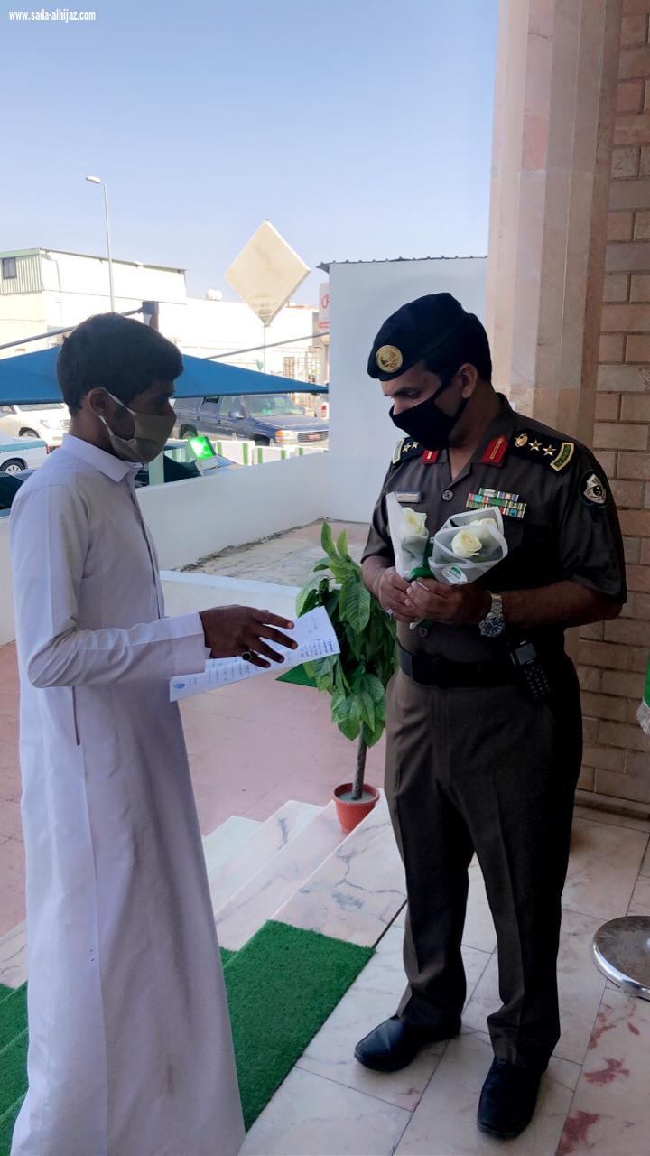 احتفال قسم شرطة الحوية باليوم الوطني 90