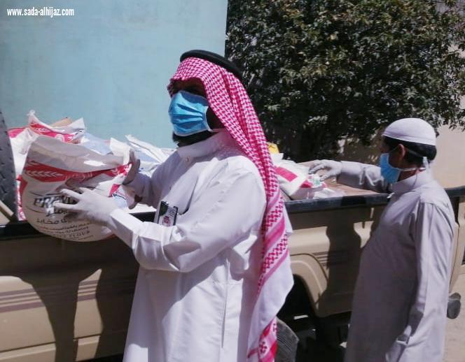 عطاءٌ دأؤبٌ وعملٌ مستمرٌ  ومبادراتٌ لإيصال المساعدات بجمعية البر بالقريع بني مالك