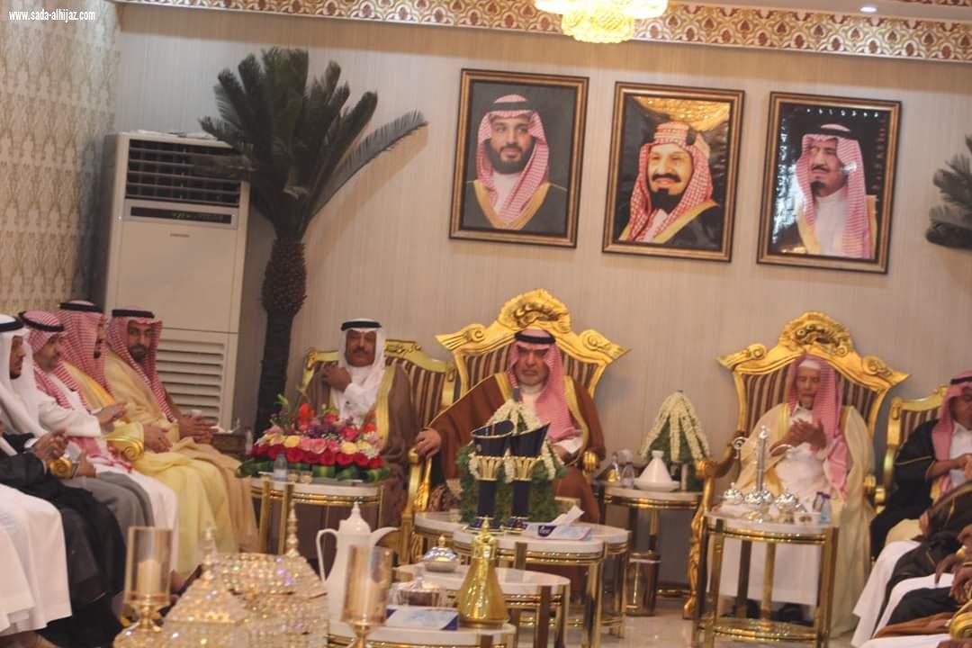 صاحب السمو الملكي الأمير الدكتور عبدالعزيز بن ناصر بن عبدالعزيز آل سعود  يزور  الشيخ أحمد المساوى بصامطة 