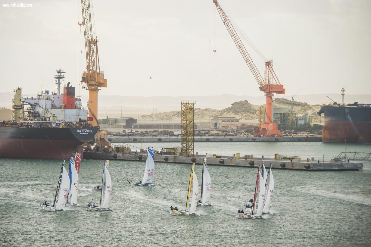 فريق سيفلوتج يكتسح منافسات اليوم الأول من سباقات الطواف العربي إي أف  جي