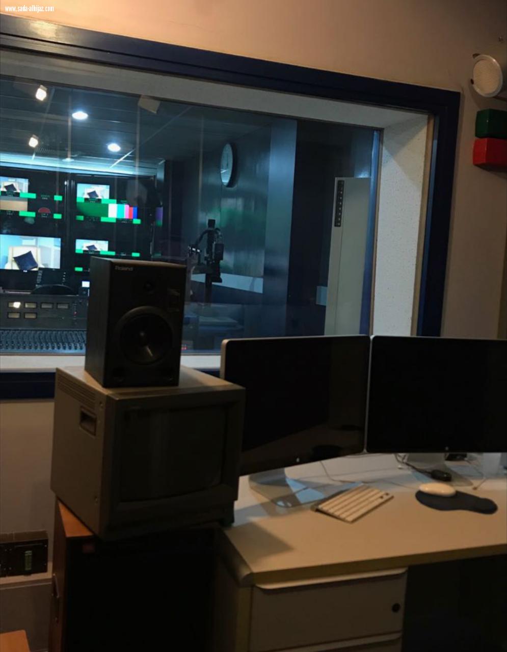 اعلاميات صحيفة صدى الحجاز يزرن مركز تلفزيون المدينة المنورة