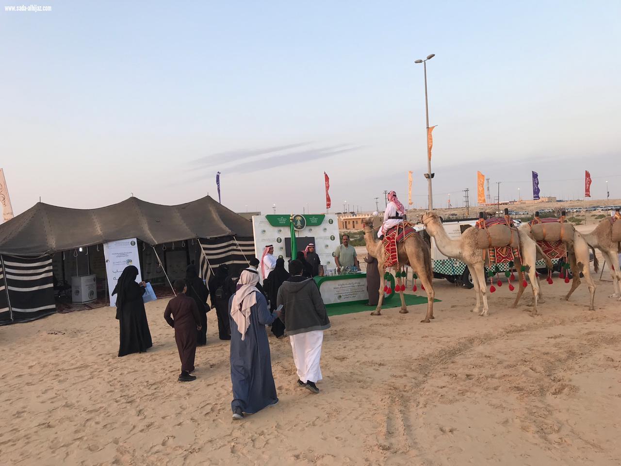 البيئة تشارك في مهرجان سفاري بقيق وتقدم خدماتها للزوار