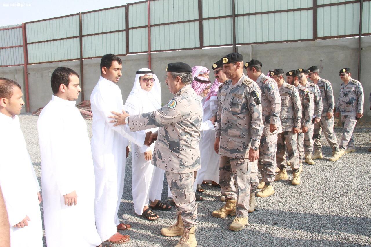 مدير عام حرس الحدود ينقل تعازي القيادة في شهيد الواجب الحكمي 