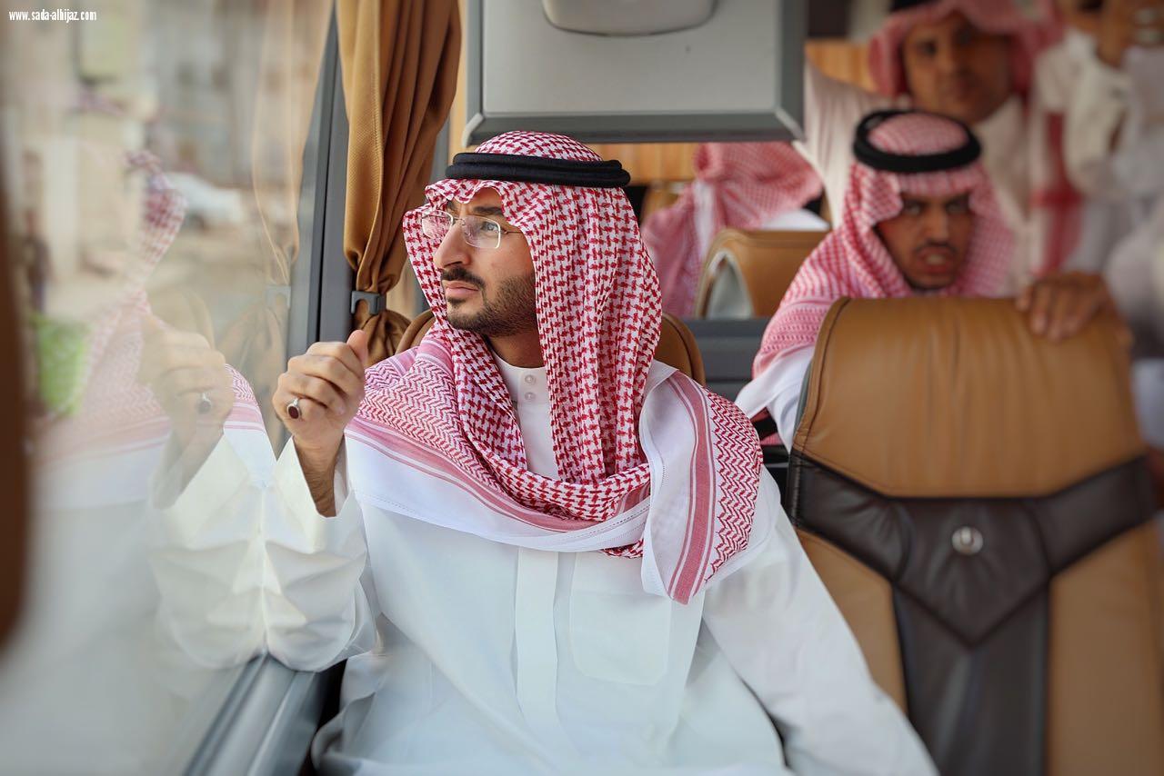 امير مكة بالنيابة يزور الطريق الدائري الرابع الذي تنفذه امانة العاصمة المقدسة  بطول 65 كيلومترًا