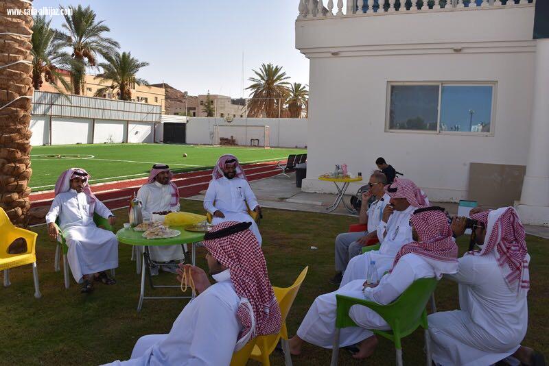 مدرسة الإمام عاصم في ضيافة نادي الجوف