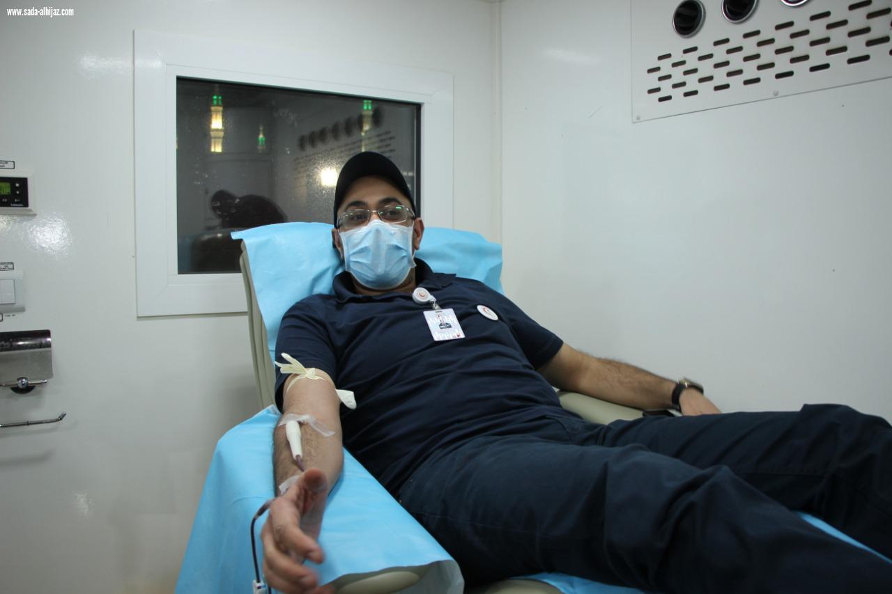 من جانب المسجد النبوي الشريف الهلال الأحمر بالمدينة يطلق حملة التبرع بالدم