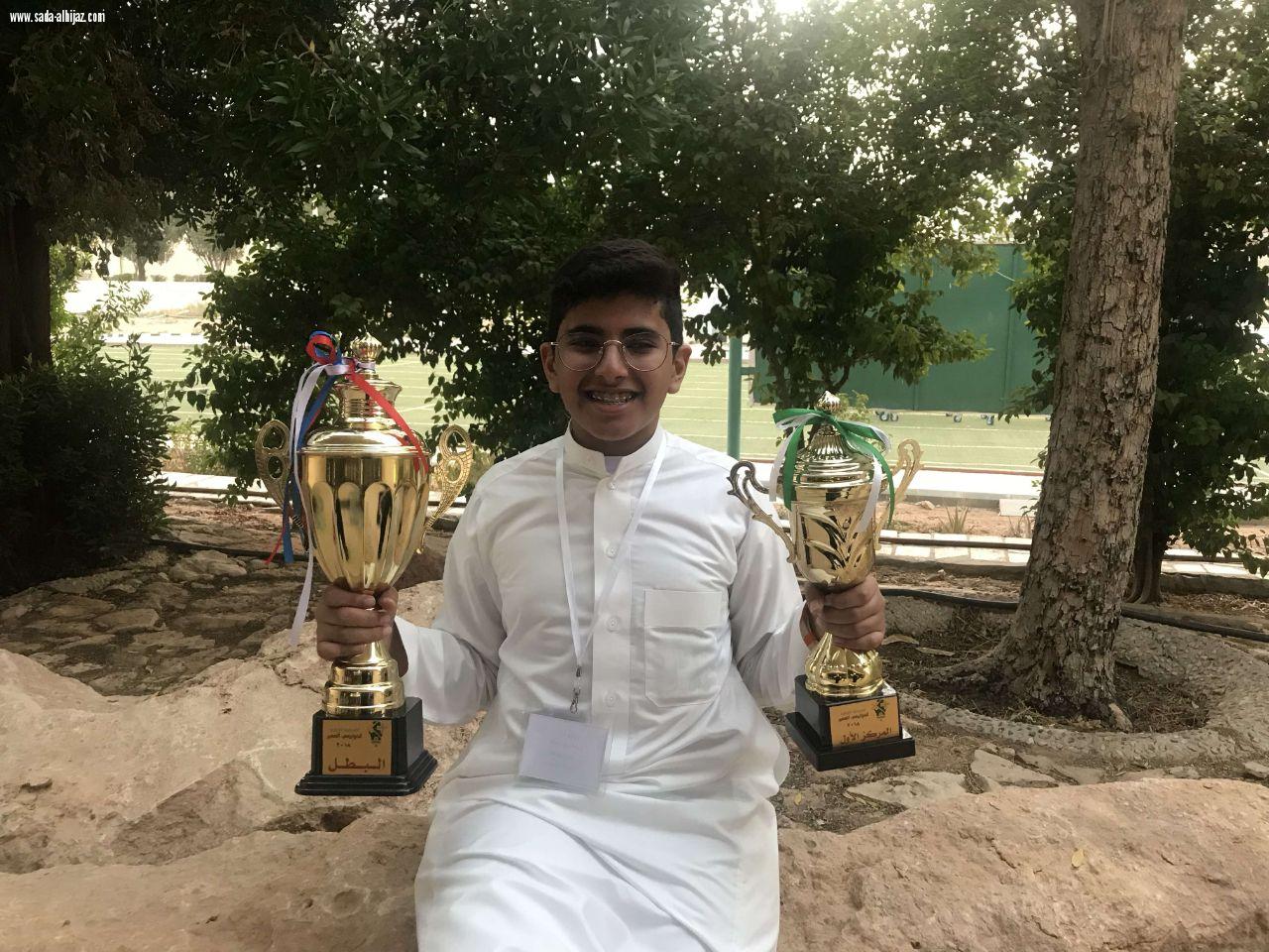 الطالب محمد الشنبري يتأهل في بطولة المملكة للرياضيات الذهنية