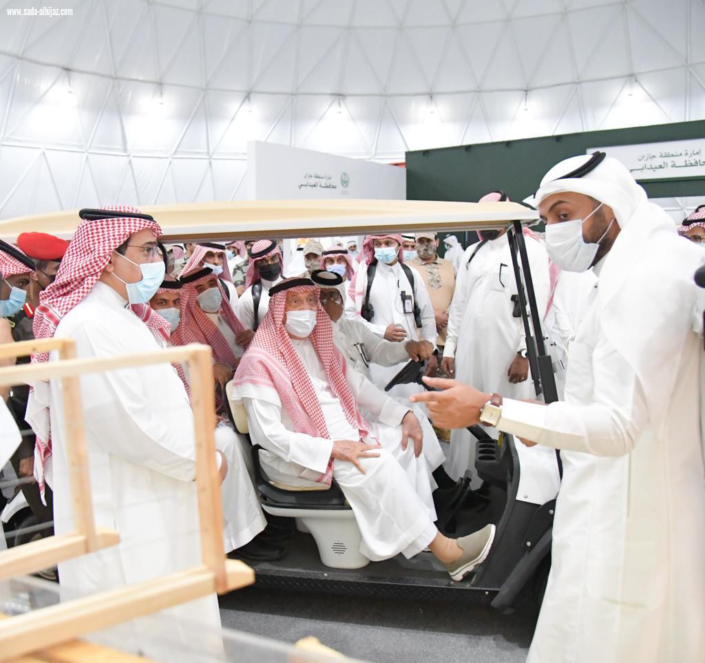 سمو أمير منطقة جازان يدشن فعاليات  مهرجان عسل جازان  السادس